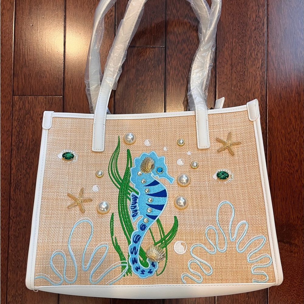 Betsey Johnson Horsin Around Tote Bag NWT